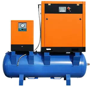 Винтовые компрессоры с осушителем на ресивере INGRO