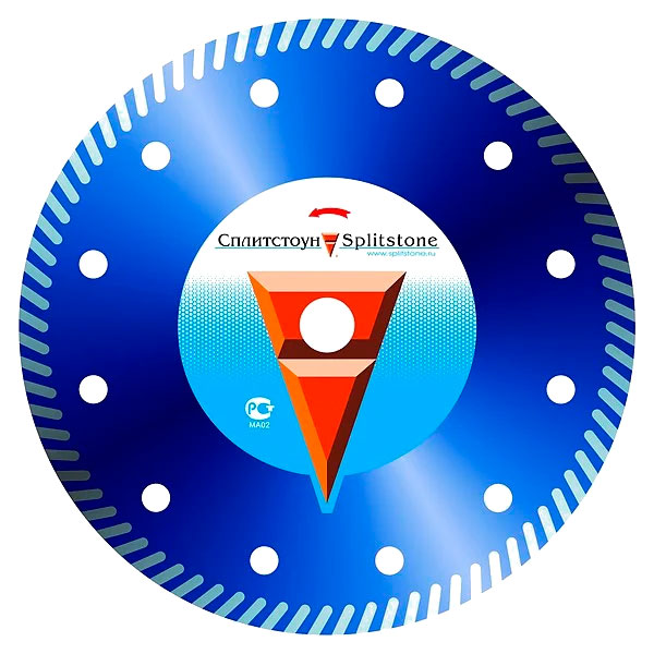 Алмазный диск Сплитстоун Turbo 300x2,8x10x22,2 с фланцем