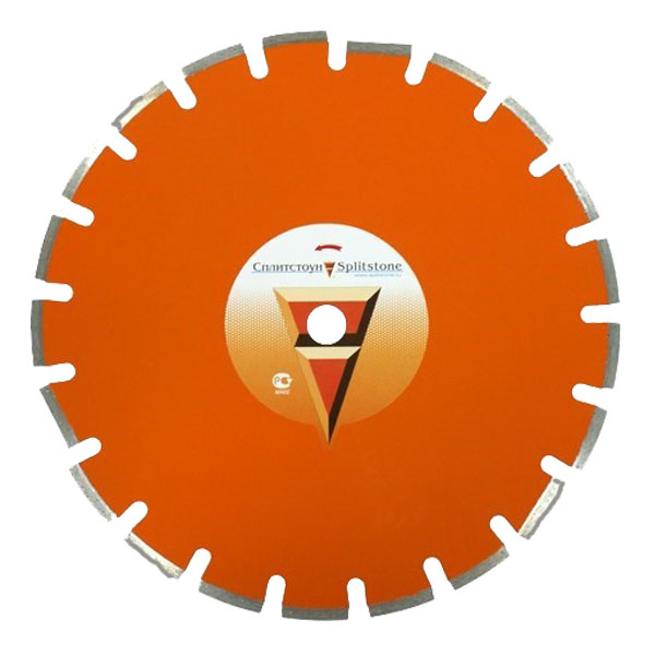 Алмазный диск Сплитстоун Premium 1A1RSS 350x40x3,2x9,5+0,5x25,4x21, песчаник 30