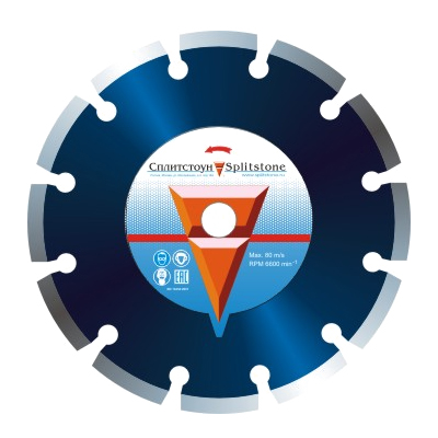 Алмазный диск Сплитстоун Premium 1A1RSS 350x40x3x10x25,4+PHx23 EV, бетон 26