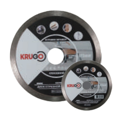 Диск алмазный сплошной KRUGO 125x1.4x22.23x8мм Диск алмазный сплошной KRUGO 125x1.4x22.23x8мм