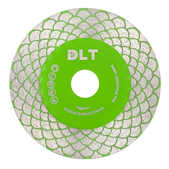 Диск алмазный для заусовки плитки DLT под 45° №4