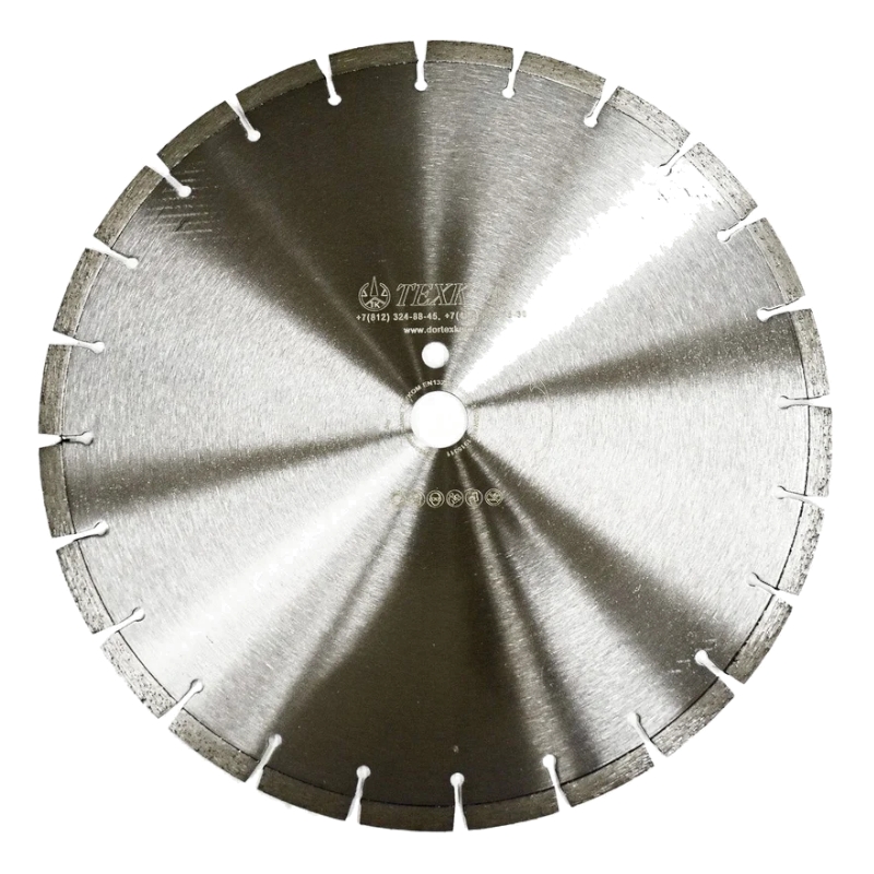 Диск по асфальту алмазный сегментный Техком 400х25,4 мм LAB16P