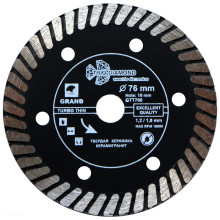 Диск алмазный Trio Diamond Turbo Grand Hot Press 76 мм (ультратонкий для мини УШМ)