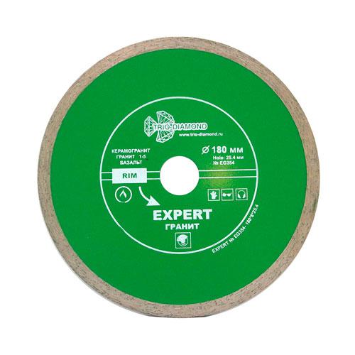 Диск алмазный Trio Diamond Сплошной Эксперт Гранит Hot press 180 мм Диск алмазный Trio Diamond Сплошной Эксперт Гранит Hot press 180 мм