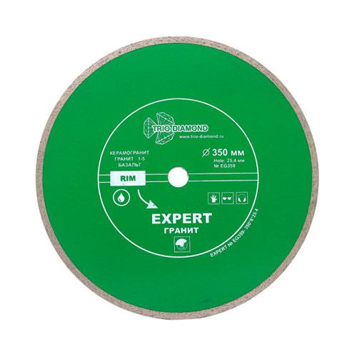 Диск алмазный Trio Diamond Сплошной Эксперт Гранит Hot press 350 мм Диск алмазный Trio Diamond Сплошной Эксперт Гранит Hot press 350 мм