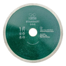 Диск алмазный по керамограниту KEOS Standart 180x25,4x22,23 мм