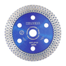 Диск алмазный турбо ультратонкий Hilberg Hard Materials Х-type 76х10х10 Толщина реж. кромки 1,3 мм Диск алмазный турбо ультратонкий Hilberg Hard Materials Х-type 76х10х10 Толщина реж. кромки 1,3 мм