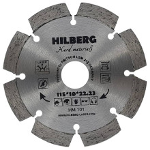 Алмазный диск Hilberg Hard Materials Лазер d 115 мм Алмазный диск Hilberg Hard Materials Лазер d 115 мм