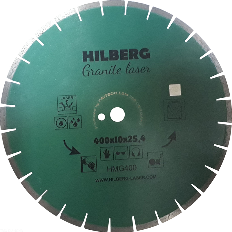 Диск алмазный Hilberg Granite Laser 400 мм Диск алмазный Hilberg Granite Laser 400 мм