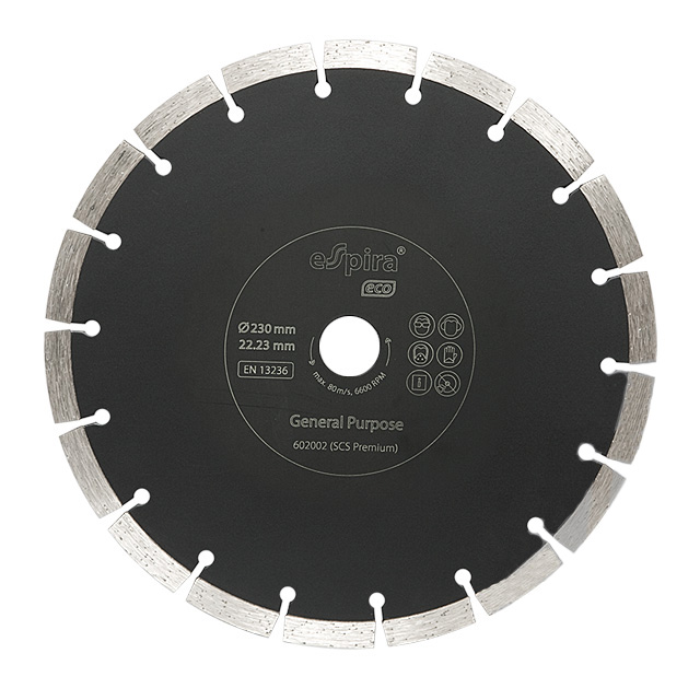 Диск алмазный Espira SCS Eco 230х22,23 мм (Универсальный)