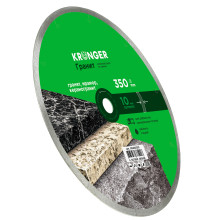 Алмазный диск по граниту, мрамору и керамограниту 350 мм Гранит Kronger Алмазный диск по граниту, мрамору и керамограниту 350 мм Гранит Kronger