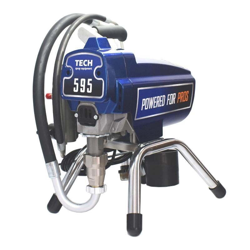 Аппарат окрасочный TALENCO TL-595 безвоздушн. распыления 227 бар, (шланг 15м,пистолет,удл.50см)
