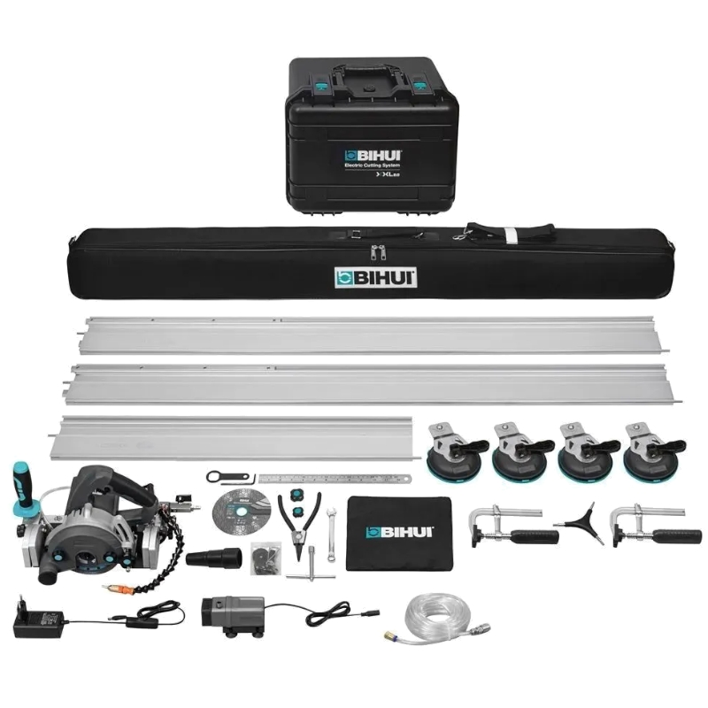 Плиткорез электрический для крупноформатной плитки BIHUI рез до 3,2 м, 5 поколение + водяное охлаждение