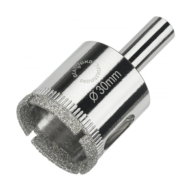Алмазная коронка Diamond Industrial 30 мм по керамике, плитке и стеклу