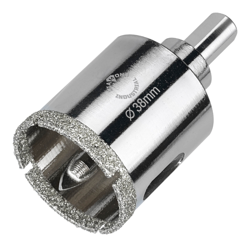 Алмазная коронка Diamond Industrial 38 мм (Керамогранит, плитка, кафель)