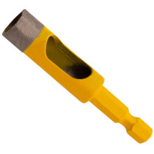 Сверло алмазное по керамограниту Denzel 12х35 мм, шестигранный хвостовик