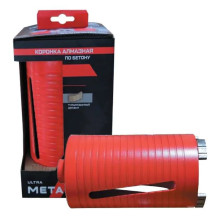 Коронка алмазная по бетону METALLICA Ultra 45x150 мм, М16, без хвостовика