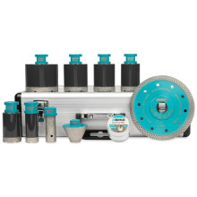 Набор алмазных коронок BIHUI DBDMS10