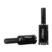 Коронка алмазная по плитке и керамограниту DLT Ceramic 18 мм