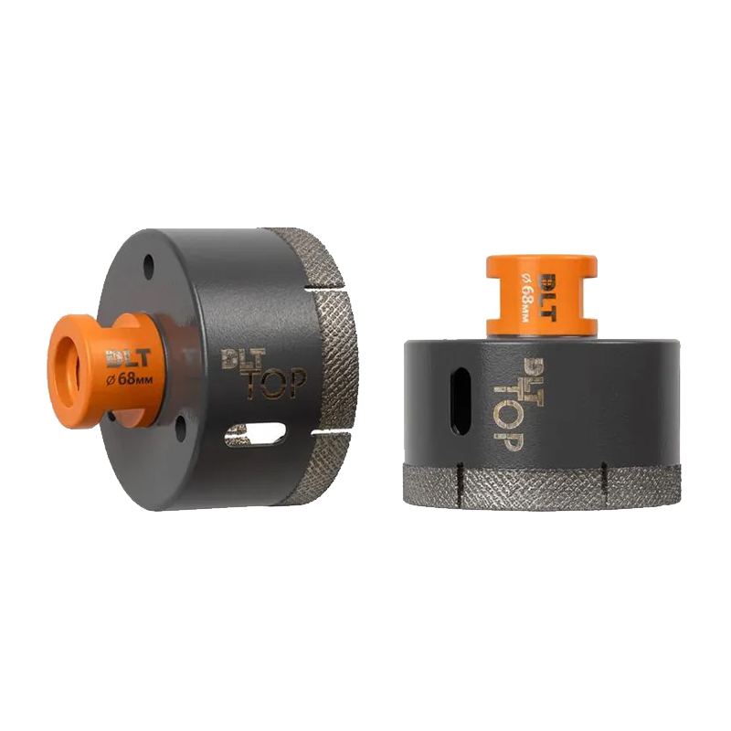 Коронка алмазная DLT Top для керамогранита и камня 68 мм Коронка алмазная DLT Top для керамогранита и камня 68 мм