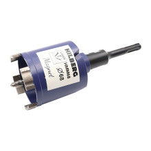 Коронка алмазная по бетону 68 мм Hilberg Laser Magnet Hмм68