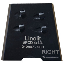 Франкфурт алмазный Linolit #PCD4x1/4 MB_LN RIGHT (правый) (Коготь)