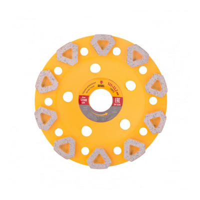 Алмазная чашка Denzel 125 мм (Бриллиант)