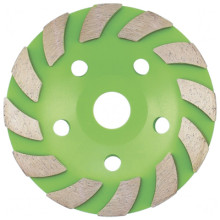 Алмазная чашка СИБРТЕХ 125 мм (Турбо-сегментная)