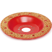 Чашка твердосплавная шлифовальная METALLICA Ultra 125х22,2 мм, #14, плоская, по дереву. В кор. Чашка твердосплавная шлифовальная METALLICA Ultra 125х22,2 мм, #14, плоская, по дереву. В кор.