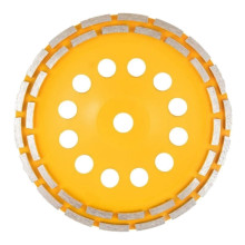 Чашка алмазная зачистная Вихрь 230 мм, двухрядная