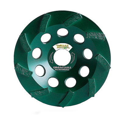 Алмазная шлифовальная чашка турбо Messer DIY 125х22,2 мм по бетону и граниту Алмазная шлифовальная чашка турбо Messer DIY 125х22,2 мм по бетону и граниту