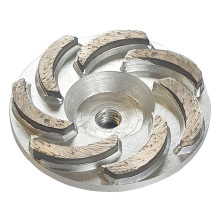 Алмазная чашка алюминиевая по граниту Ниборит 100 мм х М14, агрессивная шлифовка