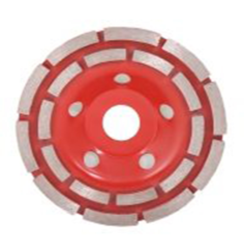 Алмазная чашка GermaFlex двойной сегмент ф100х22 для камня, бетона