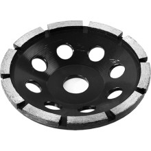 Алмазная чашка однорядная ЗУБР 125х22,2 мм