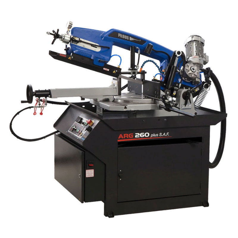 Полуавтоматический ленточнопильный станок PILOUS ARG 260 Plus S.A.F.