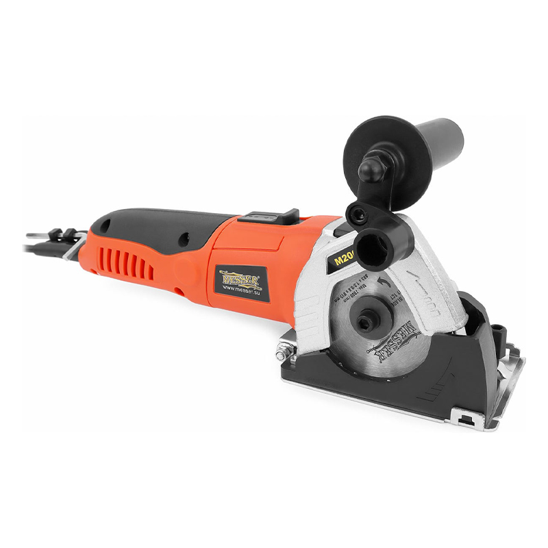 Циркулярная мини-пила MESSER M200 в комплекте с 3мя дисками (алмаз, HSS, TCT) 500Вт, 3500-6500 об/ми Циркулярная мини-пила MESSER M200 в комплекте с 3мя дисками (алмаз, HSS, TCT) 500Вт, 3500-6500 об/ми