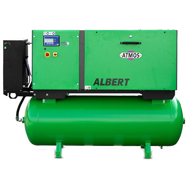 Винтовой маслозаполненный компрессор Atmos ALBERT E220 Vario-KRD-9 (бар)