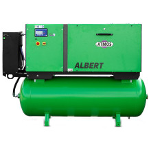 Винтовой маслозаполненный компрессор Atmos ALBERT E220 Vario-KRD-10 (бар)