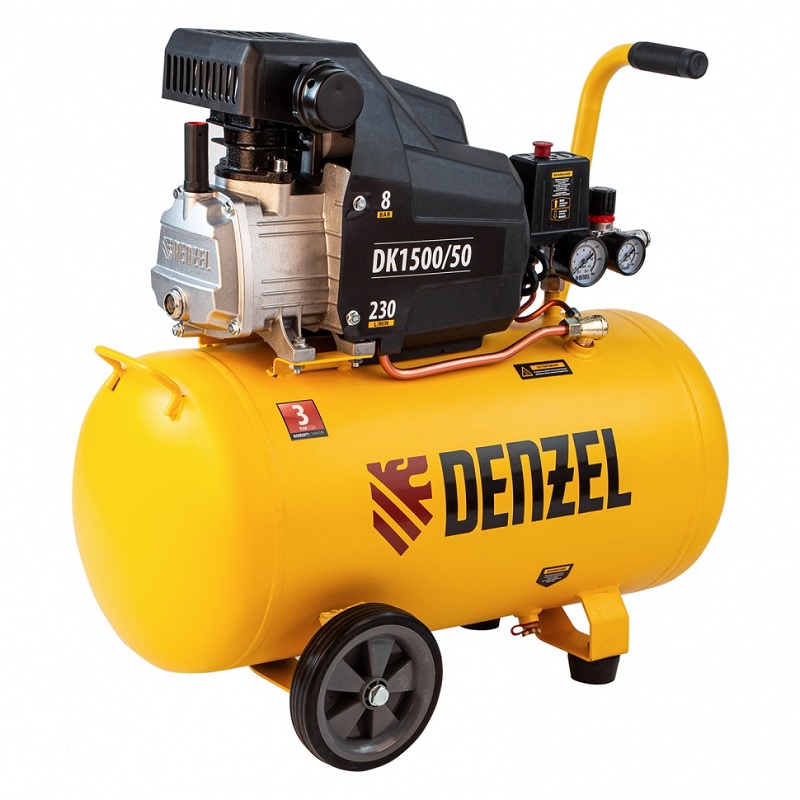 Компрессор воздушный Denzel DK1500/50,Х-PRO Компрессор воздушный Denzel DK1500/50,Х-PRO