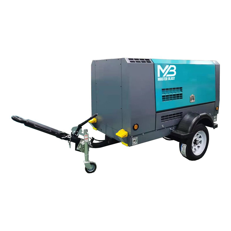 Дизельный винтовой компрессор MASTER BLAST MB-950D