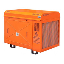 Электрический винтовой компрессор ЗИФ-СВЭ-3,5/1,0 в кожухе