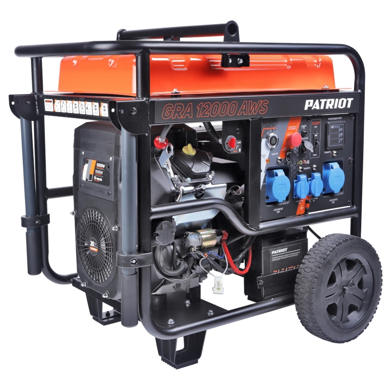 Генератор бензиновый PATRIOT GRA 12000 AWS Генератор бензиновый PATRIOT GRA 12000 AWS