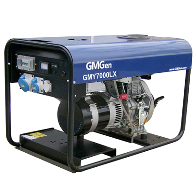 Дизельный генератор GMGen Power Systems GMY7000LX с автозапуском 5 кВт