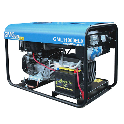 Дизельный генератор портативный GMGen Power Systems GML11000ELX