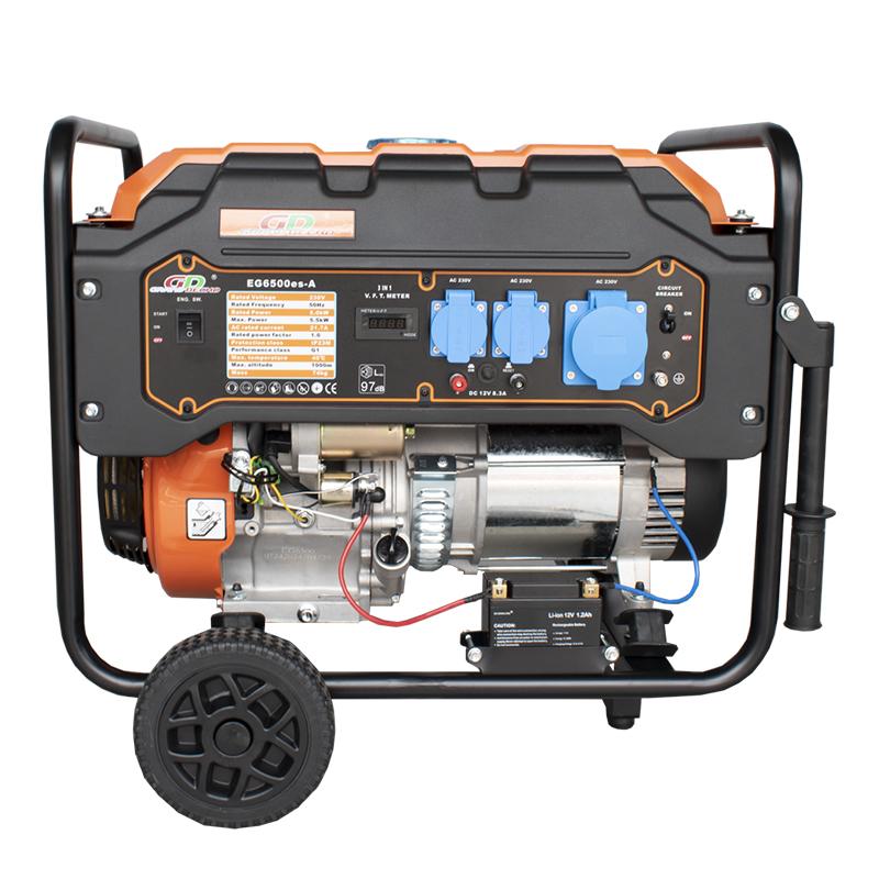 Генератор бензиновый Grand Decho EG6500es-A (220B, 5.5/5kBT) Генератор бензиновый Grand Decho EG6500es-A (220B, 5.5/5kBT)