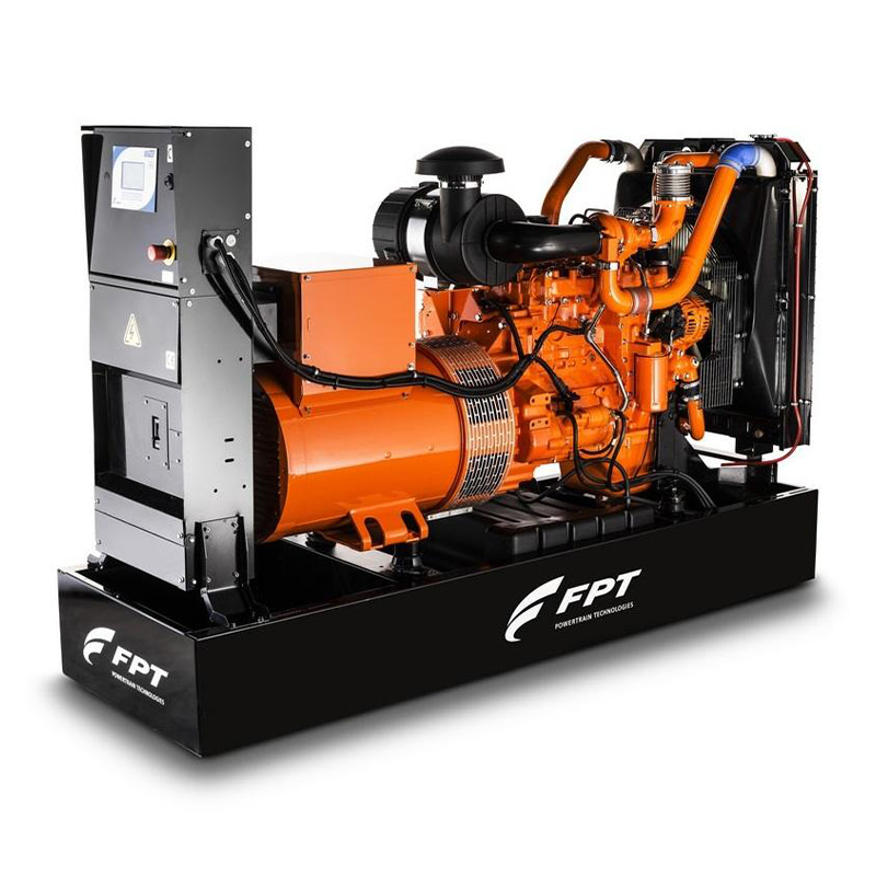 Дизельная электростанция FPT (IVECO) GE NEF130 открытого типа на раме