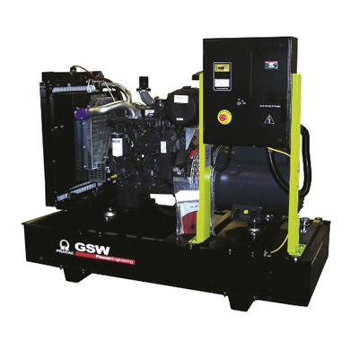 Дизельный генератор PRAMAC GSW110I Leroy Somer трехфазный без кожуха Дизельный генератор PRAMAC GSW110I Leroy Somer трехфазный без кожуха