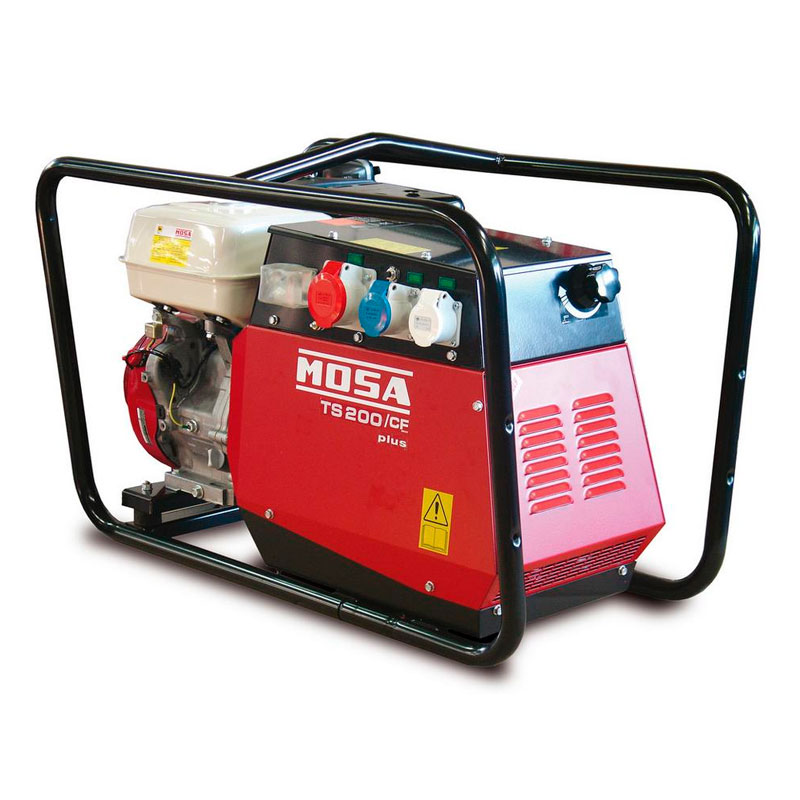 Бензиновый сварочный генератор MOSA TS 200 BS/CF