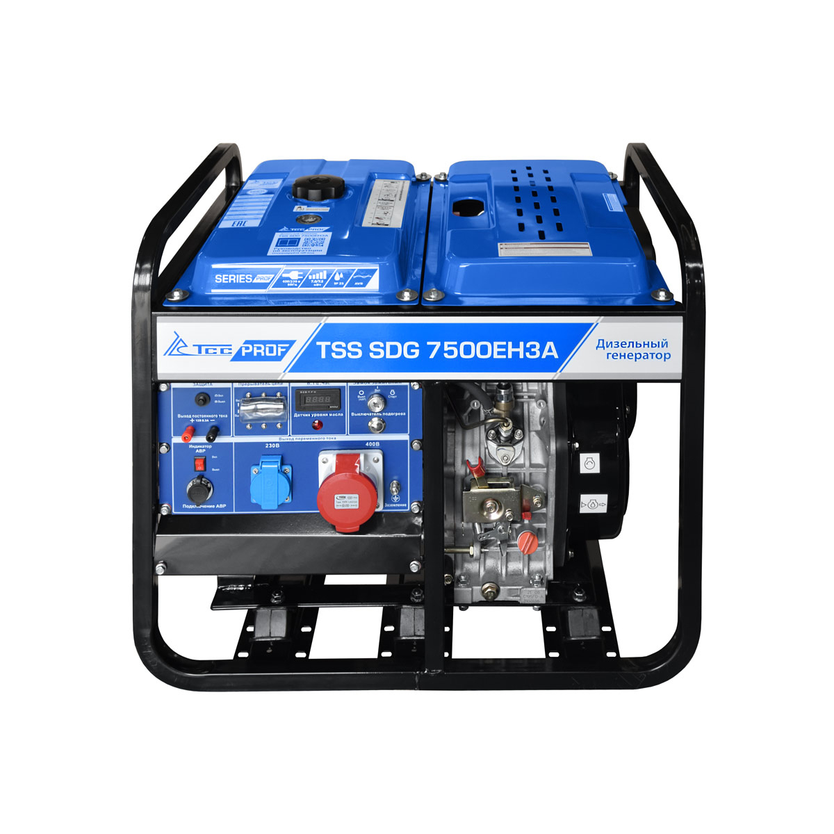 Дизель генератор TSS SDG 7500EH3A Дизель генератор TSS SDG 7500EH3A